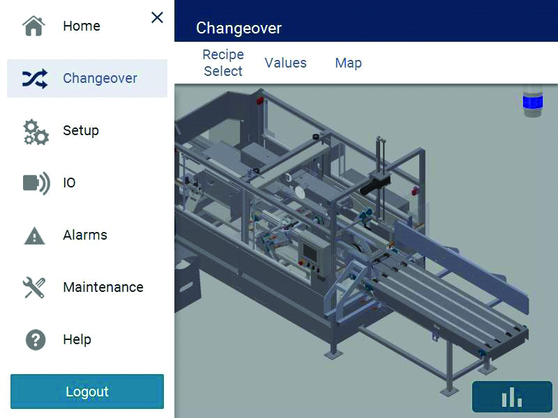 ucd MainScreen w Menu